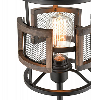Настольная лампа  19*51 см, 1*E27 черный Vele Luce Legion VL6272N01