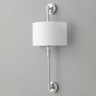 Бра 69 см, Crystal Lux VINTAGE AP2 CHROME, хром