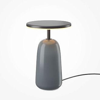 Настольная лампа *20*-13 см, *LED*6W, 3000K, Maytoni Umbra MOD522TL-L6GR3K, Серый