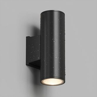 Бра 25*15*9- см, *LED*18W, 3000K, Denkirs BORG DK9821-BK, черный алюминий