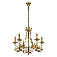 Подвесная люстра 75 см, Loft IT Palazzo 10565/6, латунь