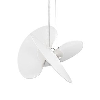 Подвесной светильник 60 см, 8W, 3000K, Loft IT Levante 10392/600, белый