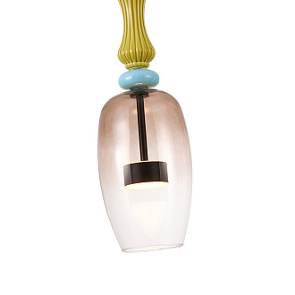 Подвесной светильник 15*180 см, LED, 9W, 4000К, Favourite Dolci 4463-1P черный