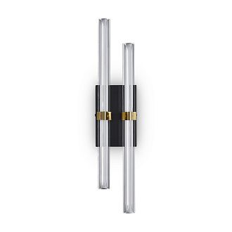 Бра 10*9-47 см, LED*10W, 2700K, Freya Brilliance FR5557WL-L11B, Черный
