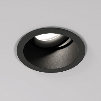 Точечный светильник GU10 W, К, 5,1*8,5*8,5 см, черный, Elektrostandard Hide 25008/01, вр 7,5 см