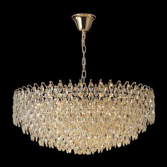 Подвесная люстра 80 см, Crystal Lux HEDONIST SP24, золото