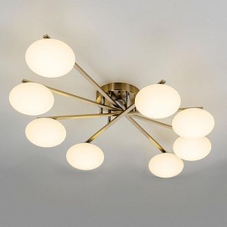 Светильник 110 см, 96W, 3000-5500K, Citilux ATMAN SMART CL226A181 LED RGB, матовый хром