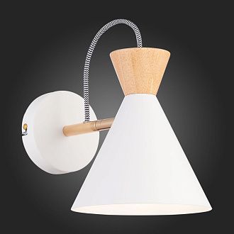 Бра 16 см,  EVOLUCE MODICA SLE125101-01 Белый, Золотистый