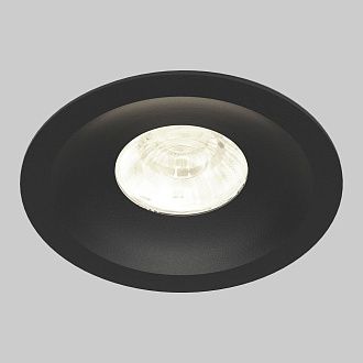 Потолочный акцентный светильник 13*13*5 см, LED, 20W, 4000K, Elektrostandard Combi 25069/LED, черный, вр 11,3 см