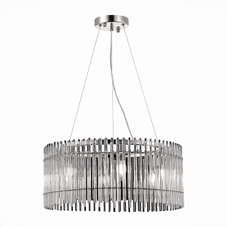 Люстра подвесная 52 см, 240W, ST LUCE EPICA SL1656.113.06 Никель