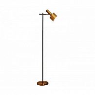 Торшер Kink Light Орфей 07025 черный, медь