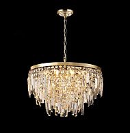 Люстра Ø500 x H300 (530), мм, 10*40W (400W), H GOLD (Золото) NewRgy F7-ф500*H300(530) H GOLD