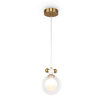 Светильник 13 см, Freya Pitch FR5364PL-01BS, латунь