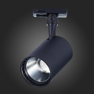 Трековый светильник 12*8 см, 20W 4000K ST LUCE Однофазная трековая система ST351.446.20.36 Черный