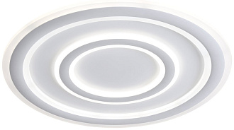 Накладной светильник 51*5 см,  LED, 78W, RGB+MIX 3000-6000K, Stilfort C-trim 4019/01/01C белый