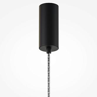 Подвесной светильник 8*8*384 см, LED, 12W, 3000К, Maytoni Ordo MOD272PL-L12B3K черный