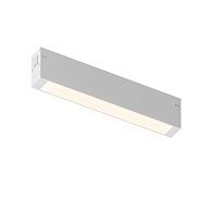 Трековый однофазный светильник 22 см, 9W, 3000K, Denkirs Simple Linear DK8103-WH, белый