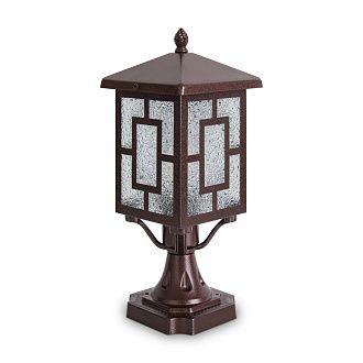 Ландшафтный светильник 14*14*-33 см, 1*E27*40W, Voltega Бен / Ben VGL7209FL-01BR, Бронза