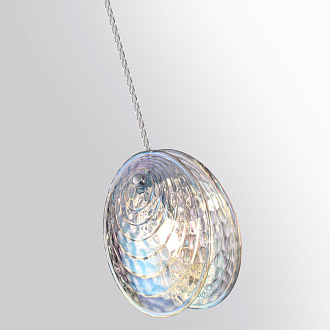 Подвес 11*11*147,5 см, 1 G9*40W, Odeon Light Mussels, черный 5039/1A