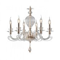 Подвесная люстра 60*80-145 см, 6*E14, 40W, Aployt Daniele APL.701.03.06, золотой