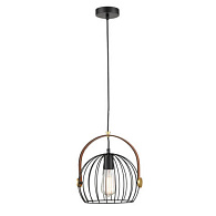Подвесной светильник  25*153 см, 1*E27 черный, золото Vele Luce Pasquale VL6252P01