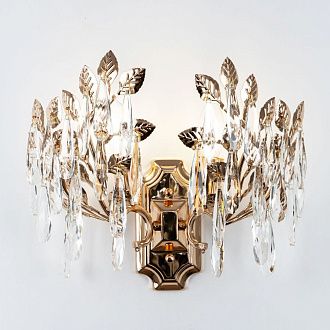 Настенный светильник 30*3*60 см, 2*Е14 MODELUX ML.6747.02 GD золото