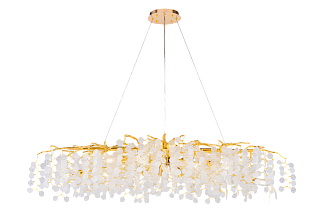 Люстра L1200 x W500 x H430, мм, 12*40W (480W), FGD (ЗОЛОТО) Rilon P6028/L1200/12 FGD