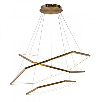 Подвесная люстра 100*87*50-180 см 136W, 3000K, Aployt Polunia APL.021.03.136, бронзовый