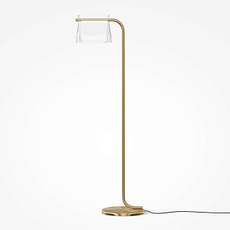 Торшер 127 см, 8W, 3000K, Maytoni Cabaret MOD170FL-L8BS3K, латунь