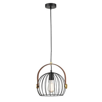 Подвесной светильник  25*153 см, 1*E27 черный, золото Vele Luce Pasquale VL6252P01