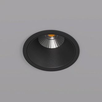 Светильник встраиваемый 7,4*7,4*6,8 см, вр 6,5 см, *LED*7W, 3000K, Denkirs Grena DK4400-BK, черный