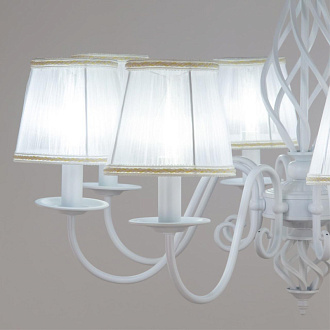 Люстра Citilux CL427180, диаметр 79 см, белый