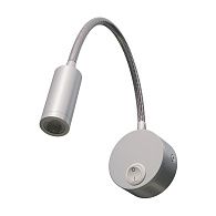 Бра 2,8*6,3*40,3 см, *3W, 4000K, Lightstar Omega 200244, Алюминий
