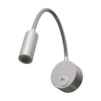 Бра 2,8*6,3*40,3 см, *3W, 4000K, Lightstar Omega 200244, Алюминий
