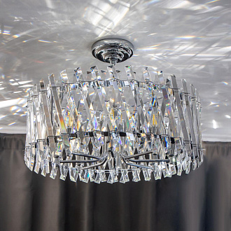 Люстра 60 см Citilux Ингвар CL334281 хром