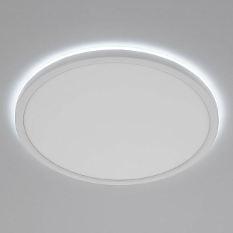 Светильник с пультом 40*2,5 см, LED+RGB 40W, 3000-5000K CL738320EL Бейсик Лайн Белый  