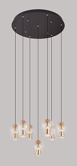 Светильник YD606-6+1, D490/80*100 LED, 50W, K, Alva Donna, Черный