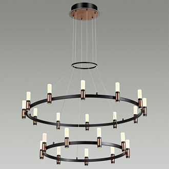 Светодиодный светильник 95 см, 98W, 4000K, Odeon Light Candel 5009/98L, черный