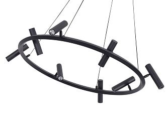 Люстра 80*120 см, LED 24W, 4000K Верония черный Kink Light 07613-8A,19