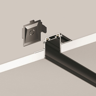 Шинопровод 200 см встраиваемый Maytoni Technical Magnetic track system Radity TRA084MP-12B черный