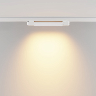 Трековый трехфазный светильник 38 см, 10W, 2700K, Maytoni Basis TR196-3-10W2.7K-W, белый