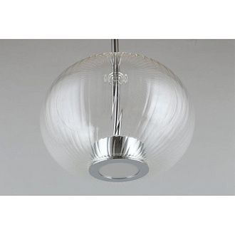 Подвесной светильник 22*50-145 см, 1*LED, 12W, 3000K, Aployt Ambr APL.057.16.12, хром