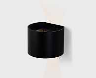 Уличный настенный светодиодный светильник Italline IT01-A310R black, 6W LED, 3000K, черный