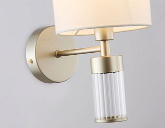 Бра с абажуром 22*15*26- см, 1*E14*40W, K, Ambrella Light High Light LH71305, золото