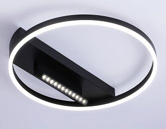 Светильник 50*11 см, LED 60W, 3000К, черный Ambrella Comfort LineTech FL51458