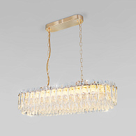 Подвесной светильник с хрусталем 90*36* см, *LED, 43W, 3000;4000;6000 Bogate's Chaleur 423/1, золото
