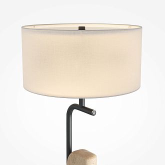 Настольный светильник 28*48 см, 2*E14*40W, K, Maytoni Glamping MOD437TL-02B, Черный