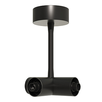 Потолочный токопроводящий Т-коннектор TECHNO ST LUCE ST1602.459.00 черный