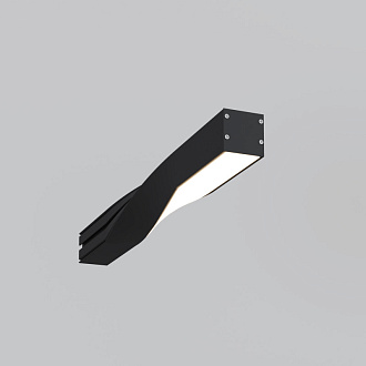 Радиусный профиль 40 см, Maytoni Led strip ALM-3535R-B-TL-90°-0.4M, черный
