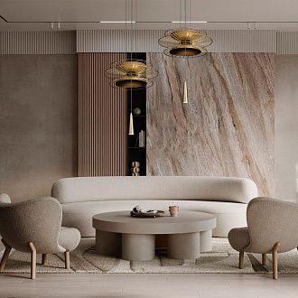 Подвесной светильник *60*100 см, 1*GU10*40W, Loft It Star 10141B/600 Gold, Золотой
